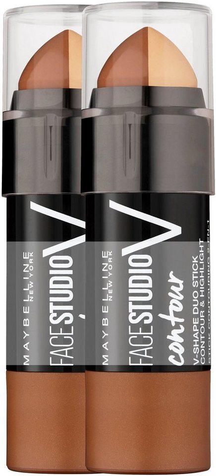 MAYBELLINE NEW YORK Contouring-Stick Face Studio Contour Duo Doppelpack von MAYBELLINE NEW YORK