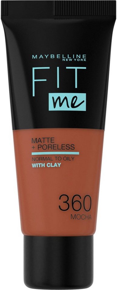 MAYBELLINE NEW YORK Foundation FIT ME Matt&Poreless von MAYBELLINE NEW YORK