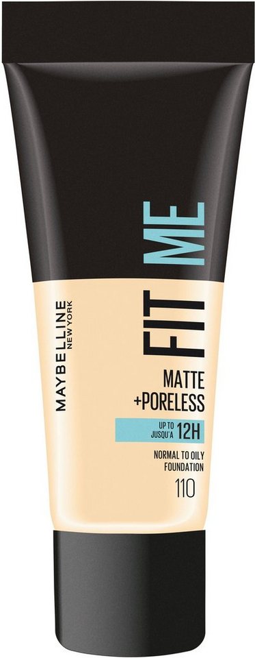 MAYBELLINE NEW YORK Foundation Maybelline New York Fit Me! Matte + Poreless Make-Up von MAYBELLINE NEW YORK