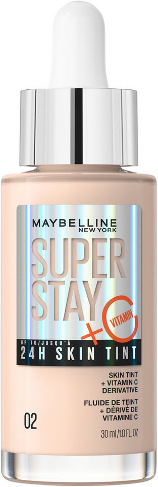 MAYBELLINE NEW YORK Foundation Maybelline New York Super Stay 24H Skin Tint, mit Vitamin C von MAYBELLINE NEW YORK