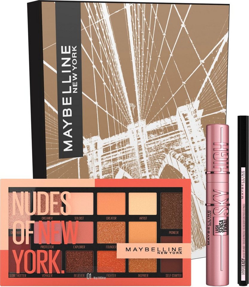 MAYBELLINE NEW YORK Schmink-Set Augen Make-Up Set mit Sky High von MAYBELLINE NEW YORK