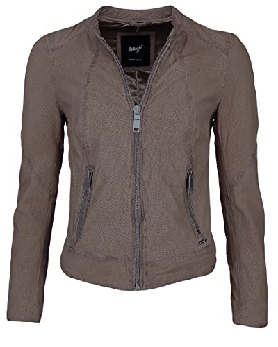 MAZE Damen Lederjacke Mabel Shadow L von MAZE