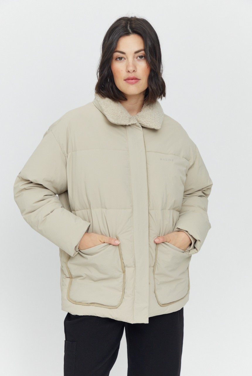 TWIG PUFFER JACKET | MAZINE | vegane Daunenjacke | light ... S von MAZINE