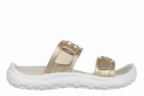 MBT CHO. ANATOMISCHE Damensandalen mit ergonomischem Design und hervorragender Dämpfung. Sohle mit verbessertem Grip und verstellbarer Schnalle. Komfort und Stil. Farbe Gold MBT CHO. ANATOMISCHE Damensandalen mit ergonomischem Design und hervorragender Dämpfung. Sohle mit verbessertem Grip und verstellbarer Schnalle. Komfort und Stil. Farbe Gold von MBT