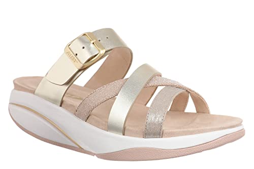 MBT FASI Sandalen für Damen aus Leder mit Schnallenverschluss. Leichtes und bequemes Schuhwerk für Frühling Sommer. Physiologisches Schuhwerk für Komfort und Stabilität. Sandalen zum Anziehen MBT FASI Sandalen für Damen aus Leder mit Schnallenverschluss. Leichtes und bequemes Schuhwerk für Frühling Sommer. Physiologisches Schuhwerk für Komfort und Stabilität. Sandalen zum Anziehen von MBT