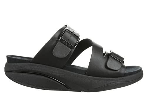 MBT KACE Sandalen für Damen aus Leder mit Schnallenverschluss. Leichtes und bequemes Schuhwerk für Frühling Sommer. Physiologisches Schuhwerk für Komfort Stabilität. Sandalen zum Anziehen MBT KACE Sandalen für Damen aus Leder mit Schnallenverschluss. Leichtes und bequemes Schuhwerk für Frühling Sommer. Physiologisches Schuhwerk für Komfort Stabilität. Sandalen zum Anziehen von MBT