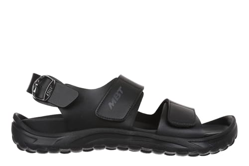 MBT NAGANO Sandalen für Damen aus Leder mit Schnallenverschluss. Leichtes und bequemes Schuhwerk für Sommer. Physiologisches für Komfort und Stabilität. Erholungssandalen zum Anziehen. Farbe Schwarz MBT NAGANO Sandalen für Damen aus Leder mit Schnallenverschluss. Leichtes und bequemes Schuhwerk für Sommer. Physiologisches für Komfort und Stabilität. Erholungssandalen zum Anziehen. Farbe Schwarz von MBT