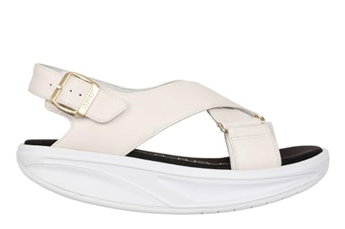 MBT RIN Sandalen für Damen aus Leder. Leichtes und bequemes Freizeitschuhwerk für Frühling und Sommer. Physiologisches Schuhwerk für Komfort und Stabilität. Sportliche Sandalen im modernen Stil. Grau MBT RIN Sandalen für Damen aus Leder. Leichtes und bequemes Freizeitschuhwerk für Frühling und Sommer. Physiologisches Schuhwerk für Komfort und Stabilität. Sportliche Sandalen im modernen Stil. Grau von MBT