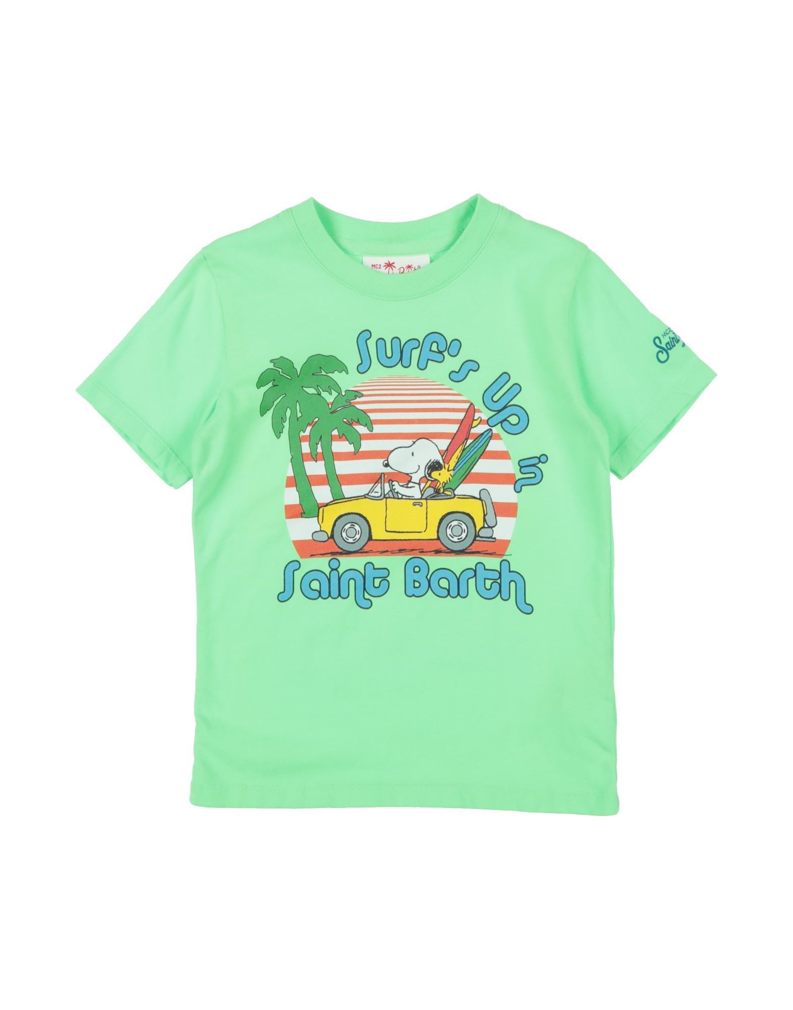 MC2 SAINT BARTH T-shirts Kinder Säuregrün von MC2 SAINT BARTH