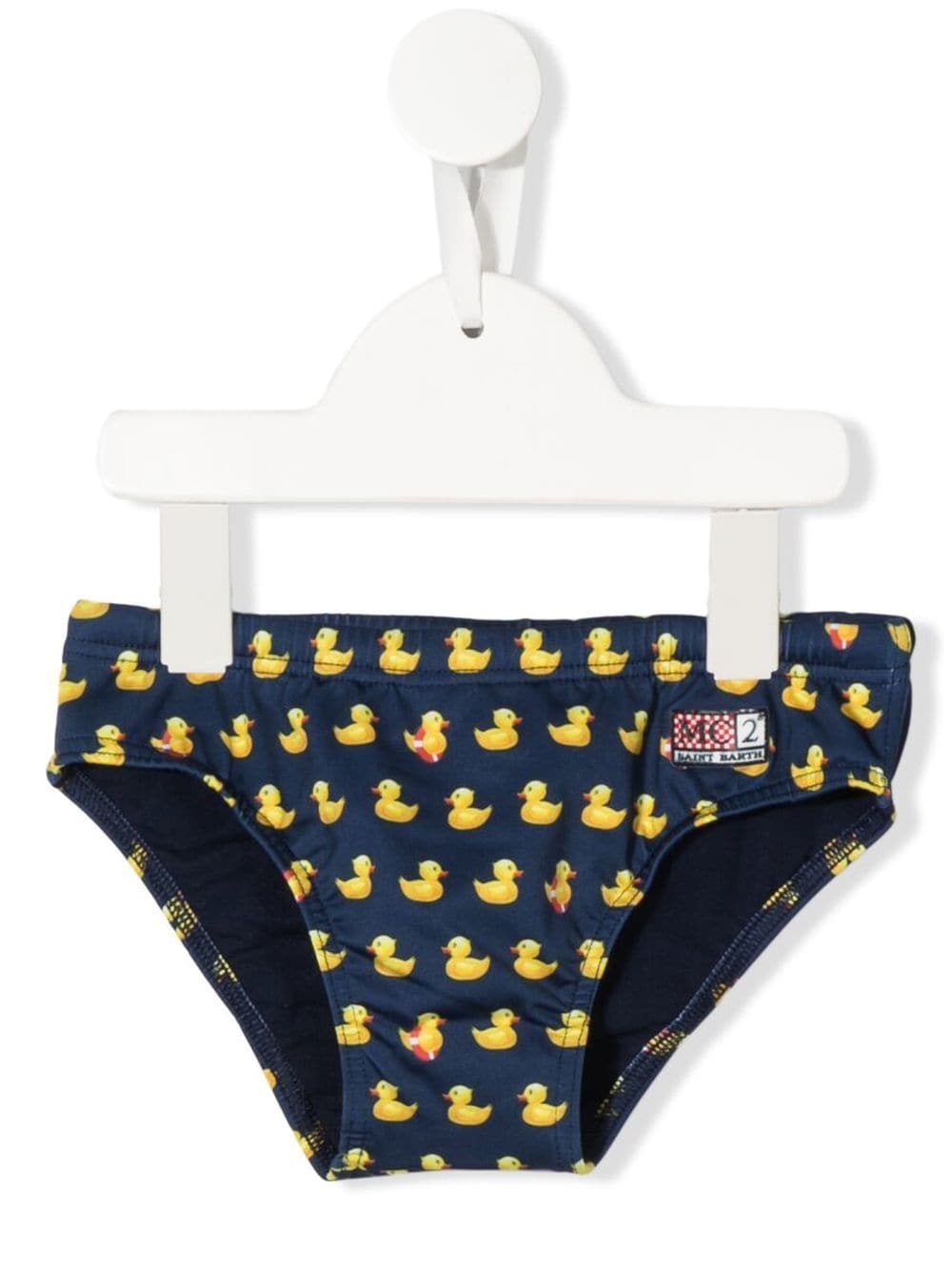 MC2 Saint Barth Kids Badehose mit Enten-Print - Blau von MC2 Saint Barth Kids