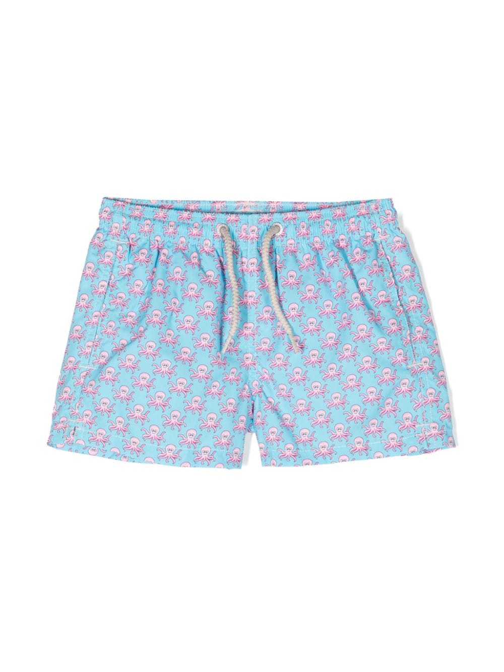 MC2 Saint Barth Kids Badeshorts mit Oktopus-Print - Blau von MC2 Saint Barth Kids