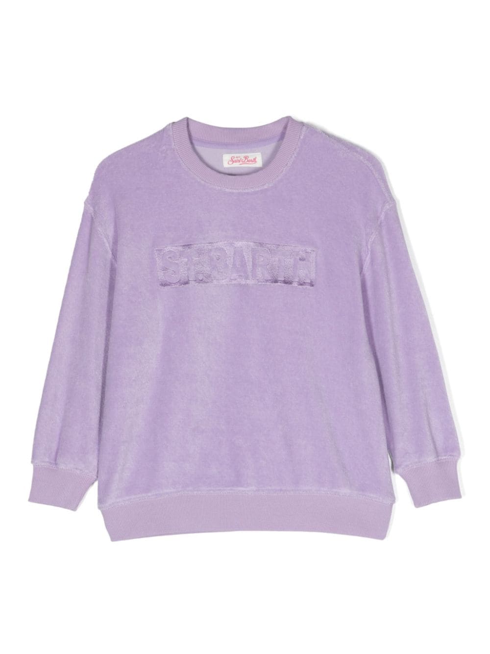 MC2 Saint Barth Kids Briony Sweatshirt aus Frottee - Violett von MC2 Saint Barth Kids