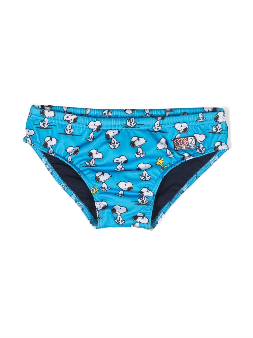 MC2 Saint Barth Kids Bikinihöschen mit Snoopy-Print - Blau von MC2 Saint Barth Kids