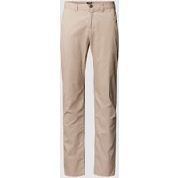 MCNEAL Slim Fit Stoffhose mit Strukturmuster in Beige, Größe 50 von MCNEAL