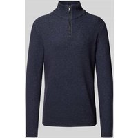 MCNEAL Strickpullover mit Troyer-Kragen in Dunkelblau, Größe S MCNEAL Strickpullover mit Troyer-Kragen in Dunkelblau, Größe S von MCNEAL