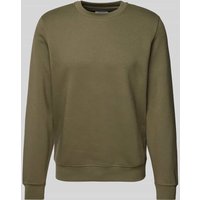 MCNEAL Regular Fit Sweatshirt mit Logo-Stitching in Oliv, Größe XXL MCNEAL Regular Fit Sweatshirt mit Logo-Stitching in Oliv, Größe XXL von MCNEAL