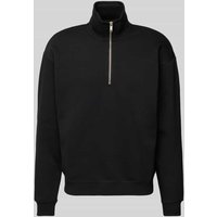 MCNEAL Sweatshirt mit Troyer-Kragen in Black, Größe XXL MCNEAL Sweatshirt mit Troyer-Kragen in Black, Größe XXL von MCNEAL
