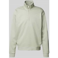 MCNEAL Sweatshirt mit Troyer-Kragen in Lind, Größe XXL MCNEAL Sweatshirt mit Troyer-Kragen in Lind, Größe XXL von MCNEAL