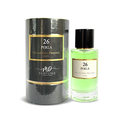 MDPARFUMS Eau de Parfum Perla I 50 ml Made in France I Perla Nr. 26 – Kollektion Prestige Paris I Parfüm für Damen und Herren von MD PARFUMS LE MONDE DU PARFUM