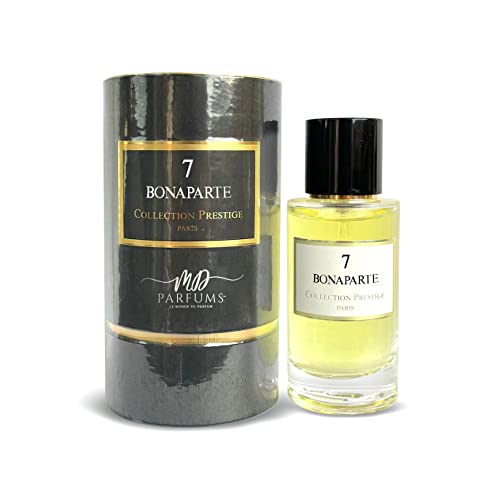 MDPARFUMS Eau de Parfum Bonaparte 50 ml Made in Frankreich I Bonaparte Nr. 7 – Kollektion Prestige Paris I Parfüm für Herren von MD PARFUMS LE MONDE DU PARFUM