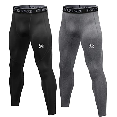 MEETWEE Kompressionshose Herren, Sport Leggings Lange Laufhosen Atmungsaktiv Funktionsunterhose Tights Unterhose MEETWEE Kompressionshose Herren, Sport Leggings Lange Laufhosen Atmungsaktiv Funktionsunterhose Tights Unterhose von MEETWEE