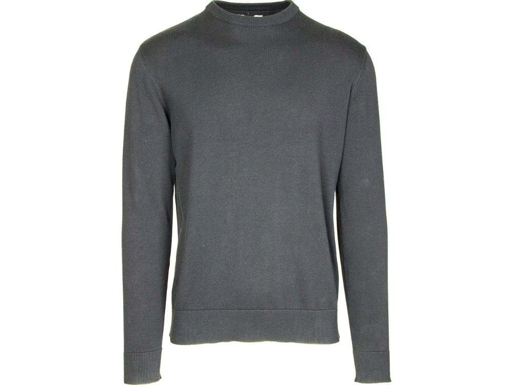 MELA Rundhalspullover MELA Bio-Herren-Feinstrick-Pullover 'HIMAL' mit Ru von MELA