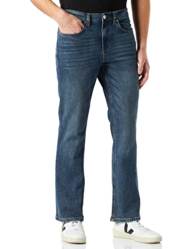 MERAKI Herren Bootcut Jeans, Vintage Waschung, 32W / 34L von MERAKI