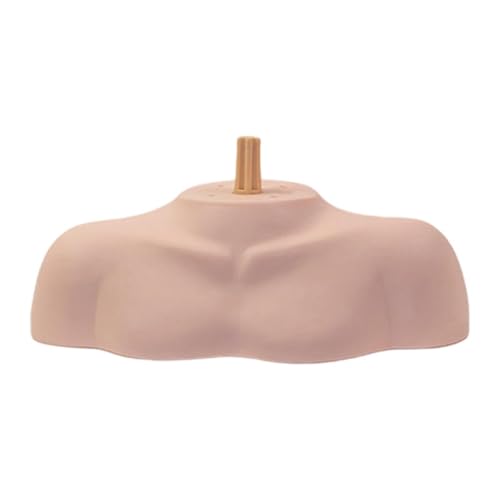 MERIGLARE Mannequin-Kopfständer, Schultermodell, Kosmetik-Mannequin-Kopf, Display-Stützhalter, Büste, Schulter für Styling, Geriffelte Stange MERIGLARE Mannequin-Kopfständer, Schultermodell, Kosmetik-Mannequin-Kopf, Display-Stützhalter, Büste, Schulter für Styling, Geriffelte Stange von MERIGLARE