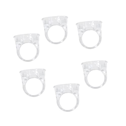 MERRYHAPY 6 Stück Kristallringbecher Pigmenthalter Make-up-zubehör Tattoo-becher Kosmetikartikel Tintenbecher MERRYHAPY 6 Stück Kristallringbecher Pigmenthalter Make-up-zubehör Tattoo-becher Kosmetikartikel Tintenbecher von MERRYHAPY