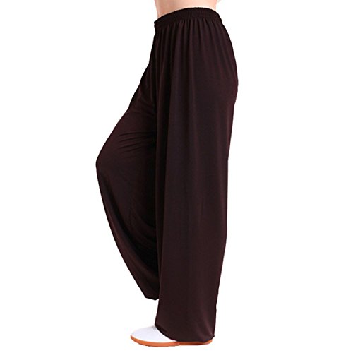 MESHIKAIER Große Größe, super weich, Haremshose, Damen, aus Modal, Yoga-Hose, Haremshose, Pumphose für Sport, Jogging, Tanz, elastisch und dehnbar, coffee, XXXL MESHIKAIER Große Größe, super weich, Haremshose, Damen, aus Modal, Yoga-Hose, Haremshose, Pumphose für Sport, Jogging, Tanz, elastisch und dehnbar, coffee, XXXL von MESHIKAIER