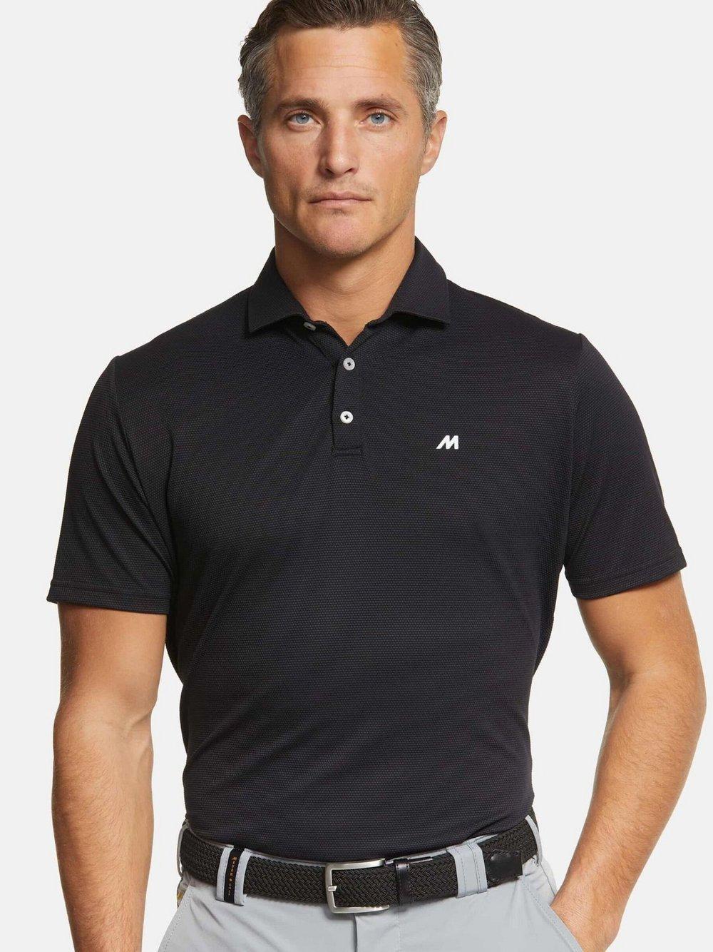 MEYER Poloshirt Herren Polyamid, schwarz von MEYER