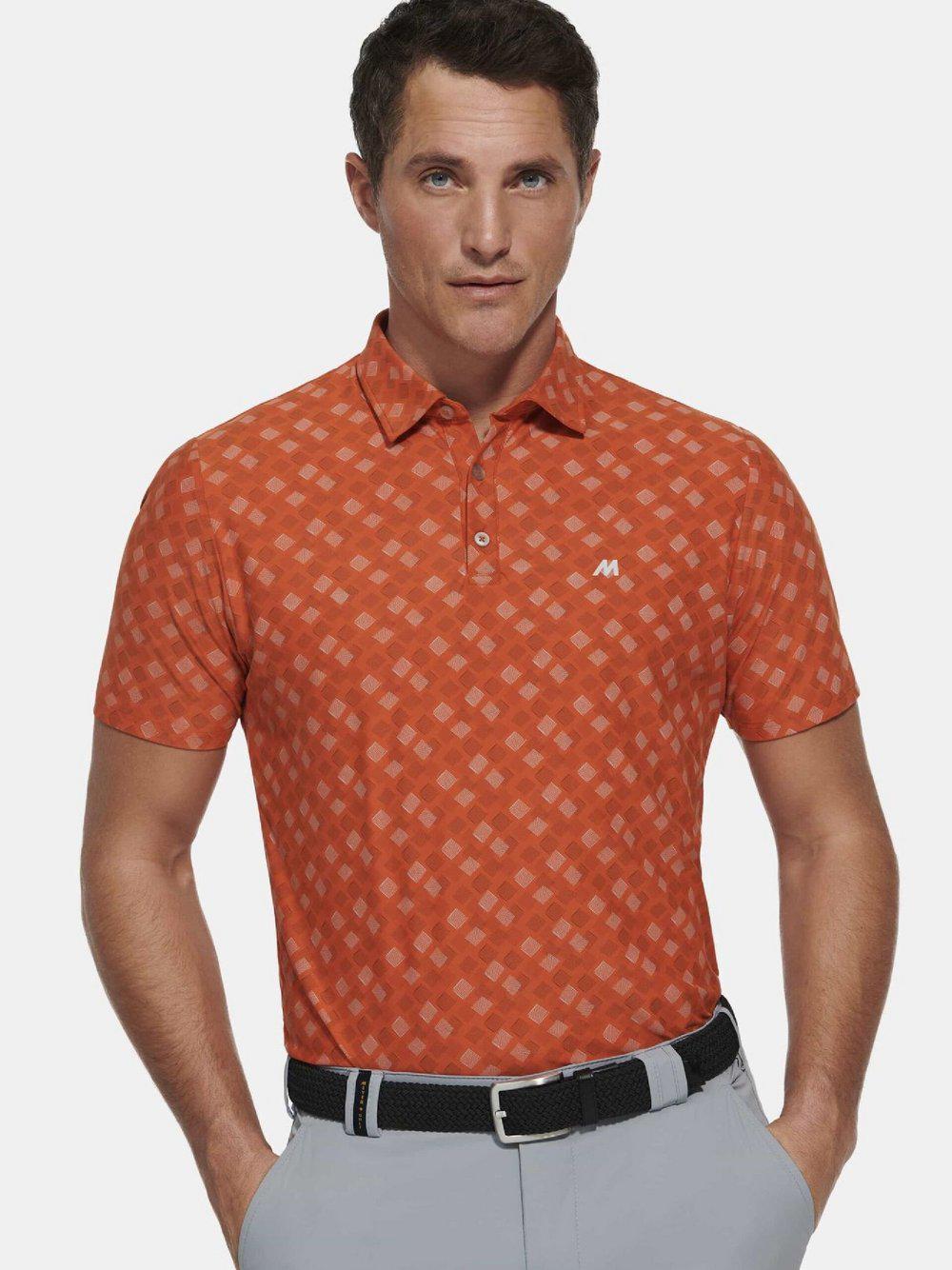 MEYER Shirt Herren bedruckt, orange von MEYER