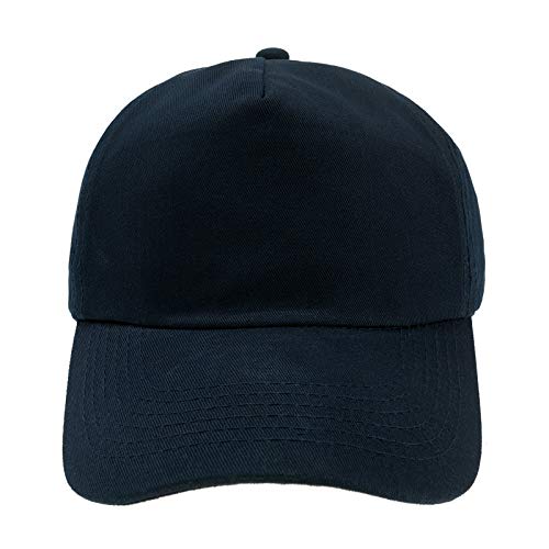 MFAZ Morefaz Ltd Jugend Baseball Kappe Kinder Mütze Basecap Mädchen Junge (Nave Blue) von MFAZ Morefaz Ltd