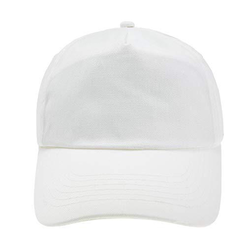 MFAZ Morefaz Ltd Jugend Baseball Kappe Kinder Mütze Basecap Mädchen Junge (White) von MFAZ Morefaz Ltd