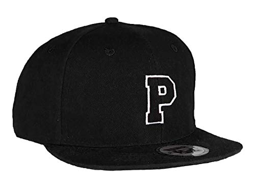 MFAZ Morefaz Ltd Jugend Baseball Kappe Kinder Mütze Basecap Mädchen Junge Schwarz Twill Snapback (P) von MFAZ Morefaz Ltd