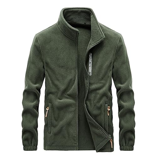 Teddyfleece Jacket Herren Teddy Jacke Plüsch Futter Pelzmantel Lockerer Teddyjacke Winter Kuscheljacke Vintage Weich Plüschjacke Freizeit Winterpullover Kunstpelz Elegant Teddy Fleece Mantel von MGSFGlk