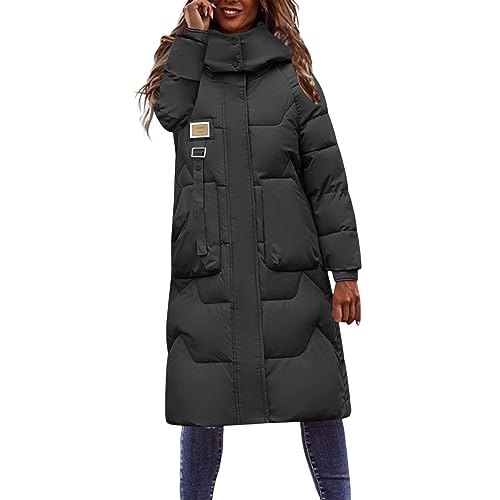 Winterjacke Damen Ski-Jacken Wattierte Outdoorjacke Leichte Wintermantel Atmungsaktiv Winter Jacket Warm Schlanke Wintermäntel Wärme Winter Wasserdicht Weste In Daunenoptik Lightweight Herbstjacke von MGSFGlk