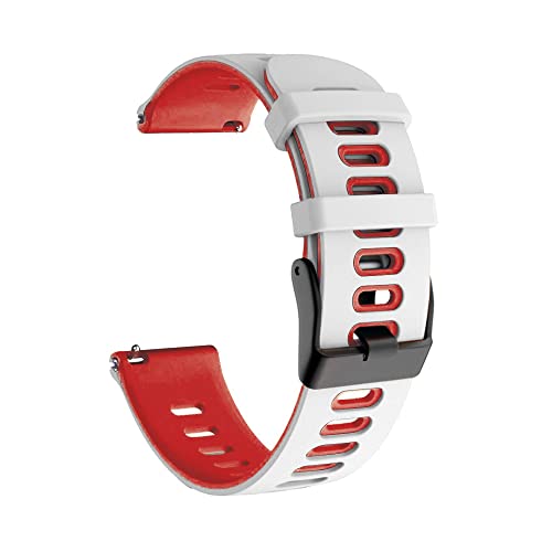 MGTCAR Armband für Garmin Forerunner 245 645 55 3 Venu für Samsung Galaxy Watch 3/4, Schnellverschluss-Armband aus Silikon, 20 mm22 mm, 20mm Vivoactive 3, Achat von MGTCAR