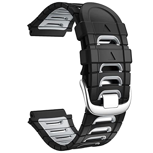 MGTCAR Correa Silikon-Armband für Garmin Forerunner 920XT GPS/920 XT Armband, Laufen, Schwimmen, Training, Sport, Smartwatch-Armband, Einheitsgröße, Achat von MGTCAR