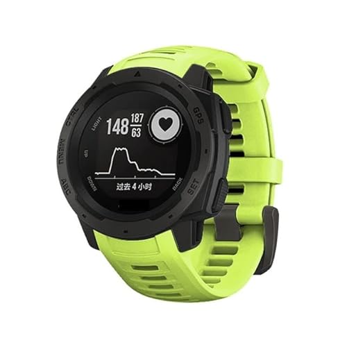 MGTCAR Silikon-Smartwatch-Armband für Garmin Instinct Schnellverschluss, Ersatzarmband, Handgelenkband, Zubehör, For Instinct, Achat von MGTCAR