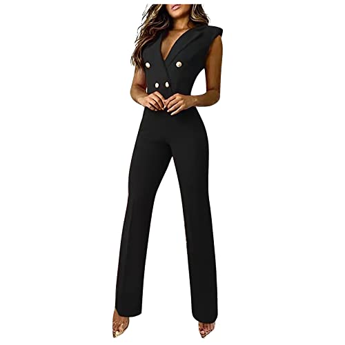 MICKURY Marlene Hosen Leggings Damen Gym Legins Damen figurbetonte Kurze Hosen damenn 164 Leder Leggins Schwarze Cargohose Jumpsuit für Hochzeiten Jogging Jeans Damen Kurze Hosen Damen(Schwarz,3XL) von MICKURY