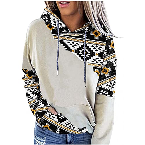 Sweatjacken,Cardigan Damen Strickpullover Damen Hoodie Mit Print Pullover Mit Kapuze Vogue Pullover Best Pulli Pullover Mit Stickerei(Schwarz,Einheitsgröße) von MICKURY