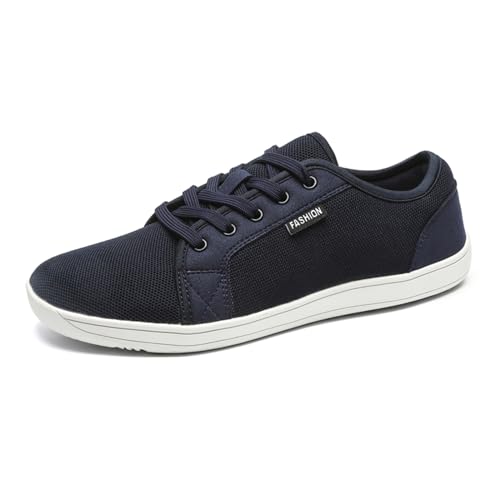 MIEHUIAI Herren Barfußschuhe Damen Breite Barfuss Schuhe Barfussschuhe Leicht Atmungsaktiv Fitnessschuhe Walkingschuhe Zero Drop Sohle Sneakers(8885 Grün,37EU) von MIEHUIAI