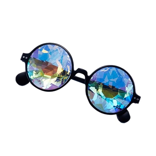 MIKAXIQI Brille Festivals Goggle Regenbogen Sonnenbrille Sonnenbrille Brechungsbrille Erwachsene Kinder Brille von MIKAXIQI