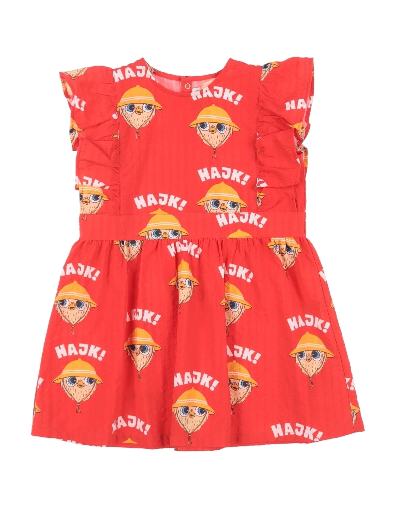 MINI RODINI Kinderkleid Kinder Tomatenrot von MINI RODINI