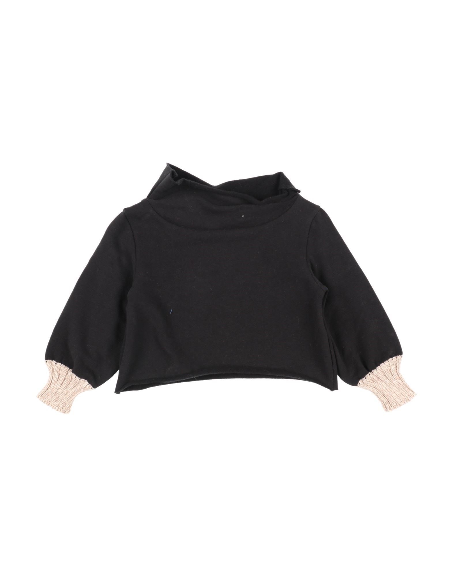 MINIMU' Rollkragenpullover Kinder Schwarz von MINIMU'