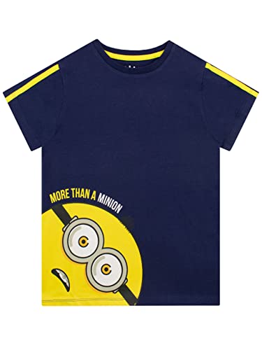 MINIONS Jungen T-Shirt Blau 128 von MINIONS