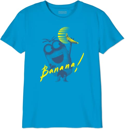 Minions Jungen Boutmints025 T-Shirt, Aqua, 6 Jahre von MINIONS