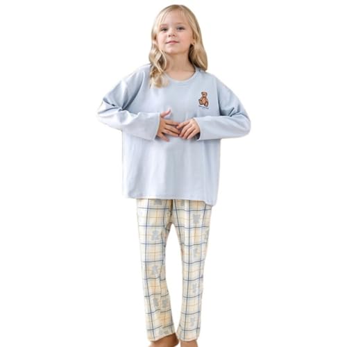 MINTLIMIT Pyjama Set für Mädchen 10-16 Jahre Druck Lange Ärmel Casual Nachtwäsche Baumwolle Loungewear Set Tops Hosen Geschenk für Mädchen MINTLIMIT Pyjama Set für Mädchen 10-16 Jahre Druck Lange Ärmel Casual Nachtwäsche Baumwolle Loungewear Set Tops Hosen Geschenk für Mädchen von MINTLIMIT