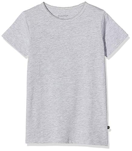 MINYMO M dchen Minymo 2er Pack T-shirt fürMädchen T Shirt, Mehrfarbig (Rosa/Grau 568), 140 EU von MINYMO